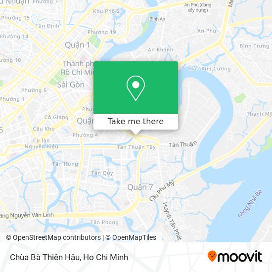 Chùa Bà Thiên Hậu map