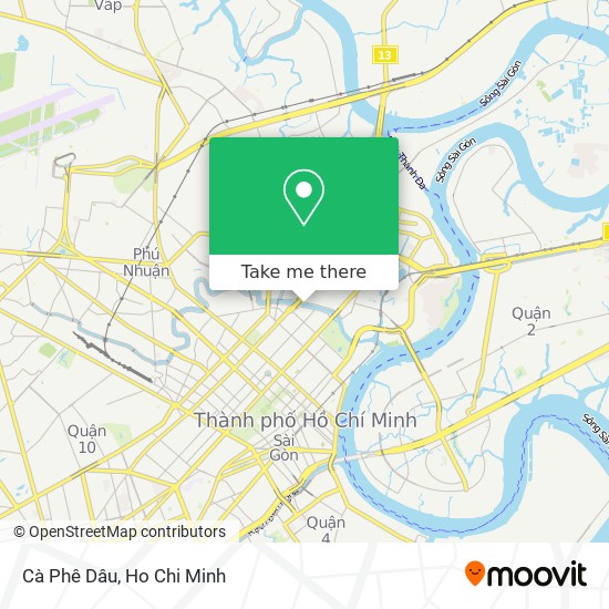 Cà Phê Dâu map