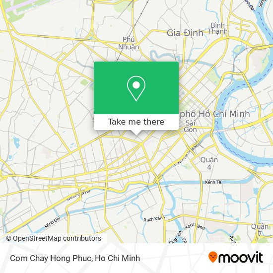 Com Chay Hong Phuc map