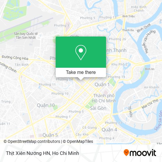 Thịt Xiên Nướng HN map