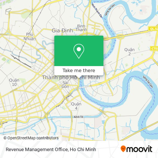 Revenue Management Office map