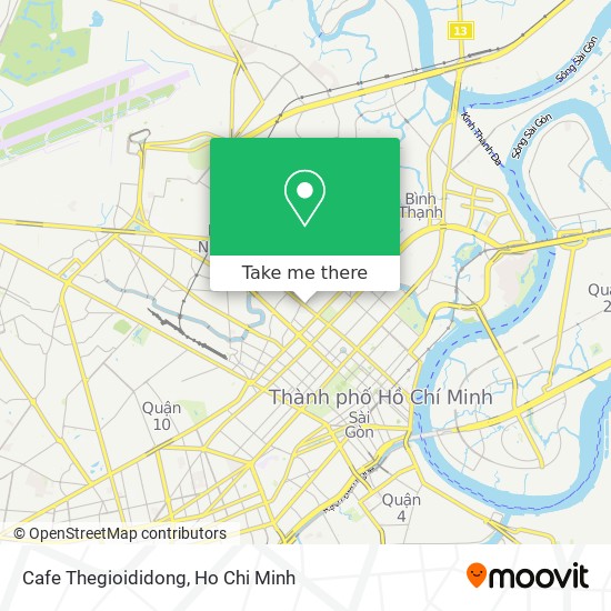 Cafe Thegioididong map