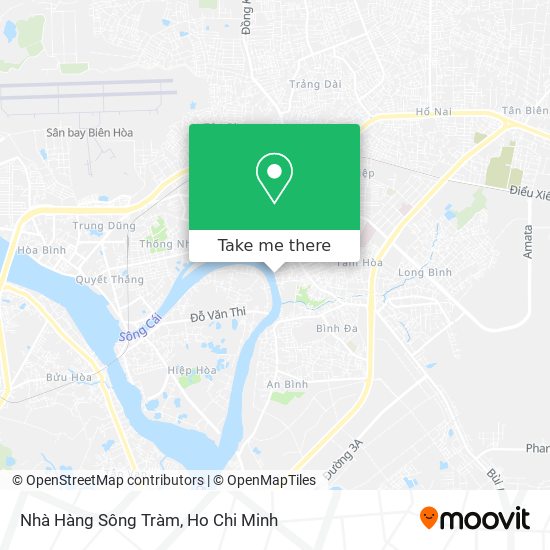 Nhà Hàng Sông Tràm map
