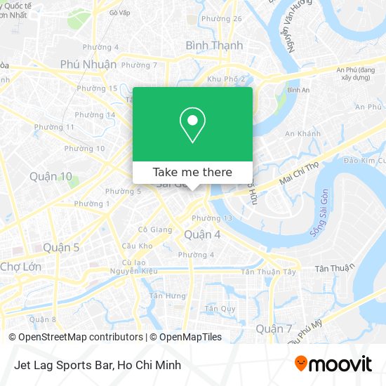 Jet Lag Sports Bar map