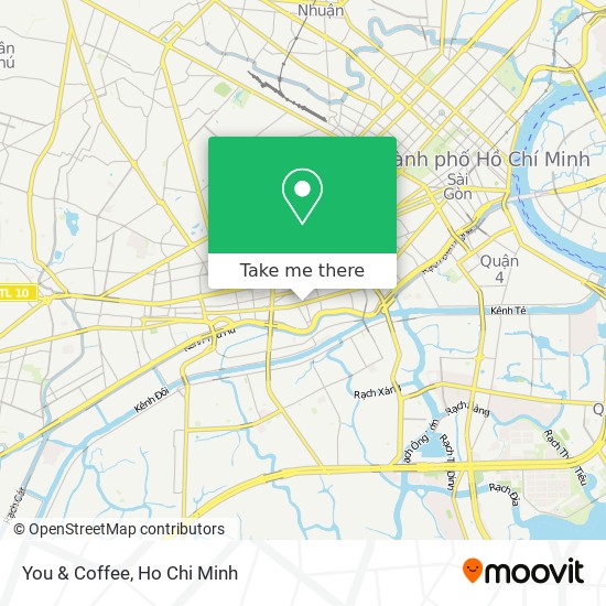 You & Coffee map