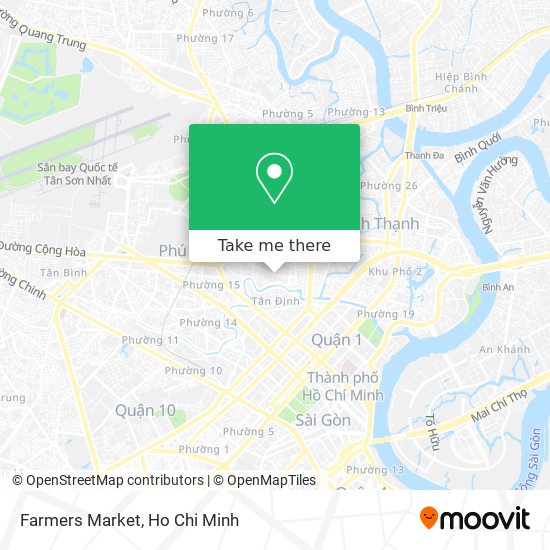 Farmers Market map