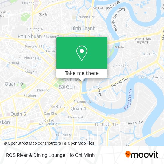 ROS River & Dining Lounge map