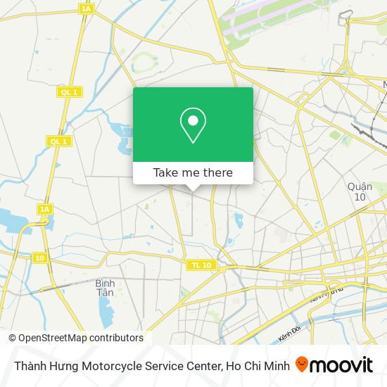 Thành Hưng Motorcycle  Service Center map