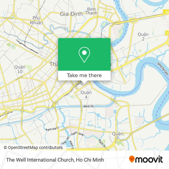 The Well International Church map