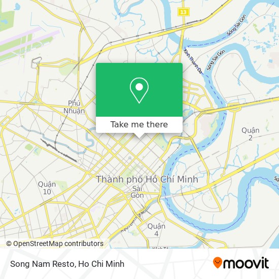 Song Nam Resto map