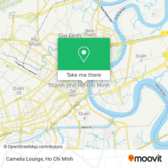 Camelia Lounge map