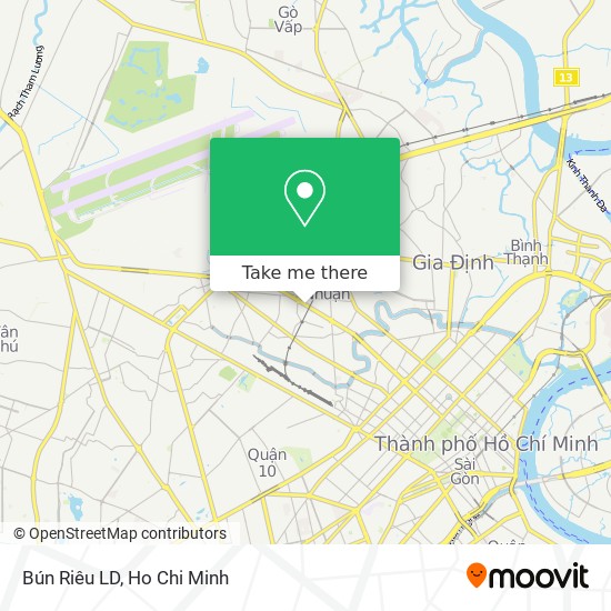 Bún Riêu LD map