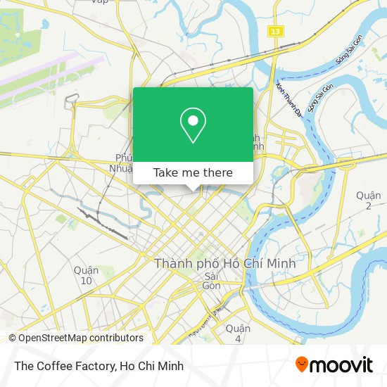 The Coffee Factory map