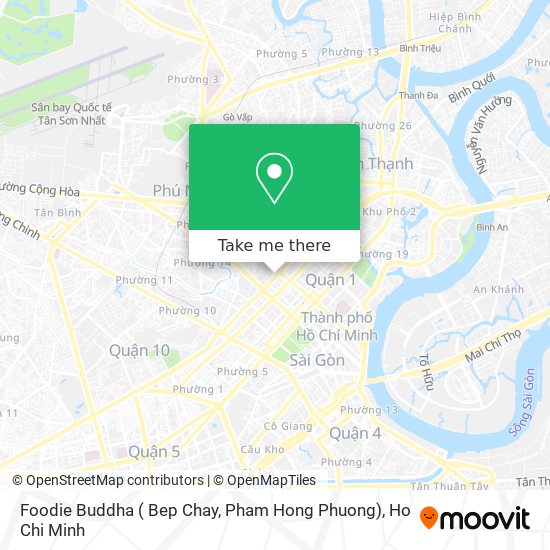 Foodie Buddha ( Bep Chay, Pham Hong Phuong) map