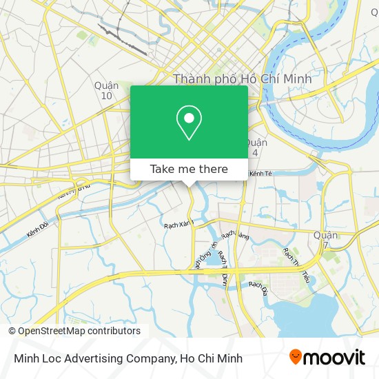 Minh Loc Advertising Company map