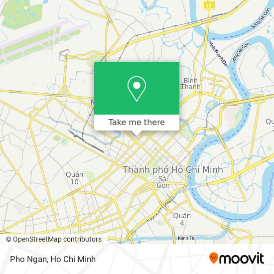 Pho Ngan map