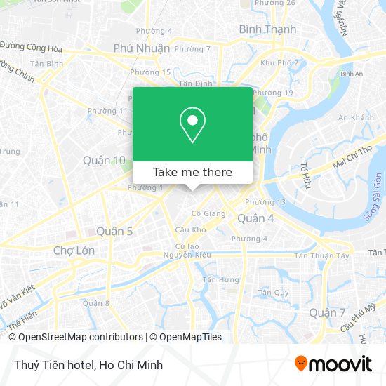 Thuỷ Tiên hotel map