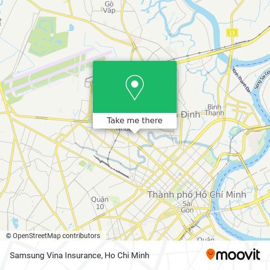Samsung Vina Insurance map