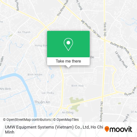 UMW Equipment Systems (Vietnam) Co., Ltd map