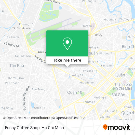Funny Coffee Shop map