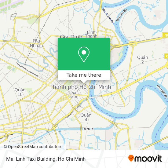Mai Linh Taxi Building map