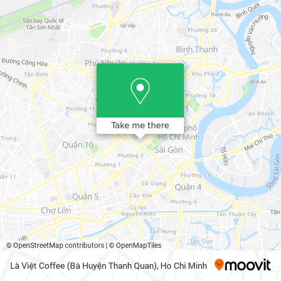 Là Việt Coffee (Bà Huyện Thanh Quan) map