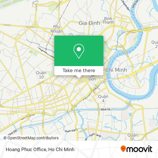 Hoang Phuc Office map