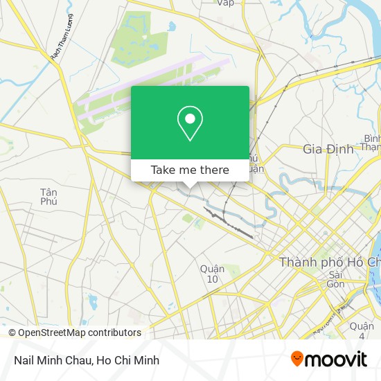 Nail Minh Chau map