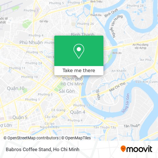 Babros Coffee Stand map