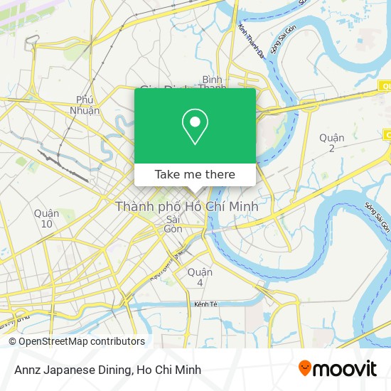 Annz Japanese Dining map