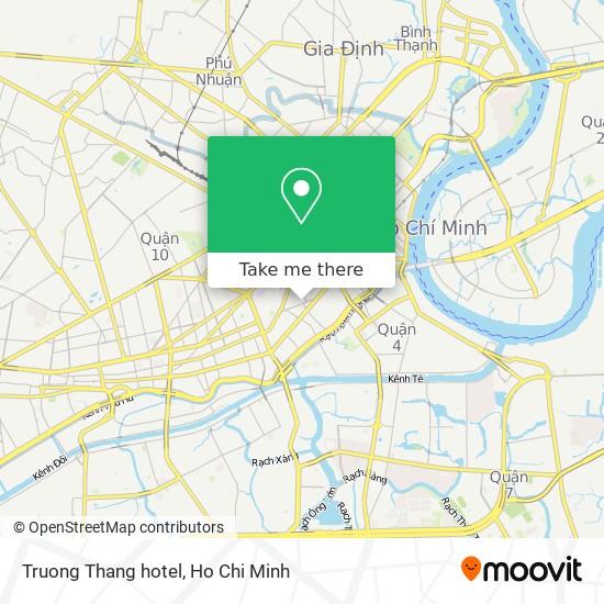 Truong Thang hotel map