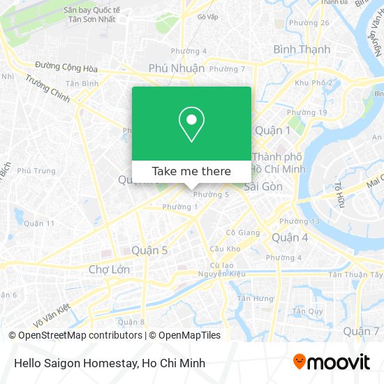 Hello Saigon Homestay map