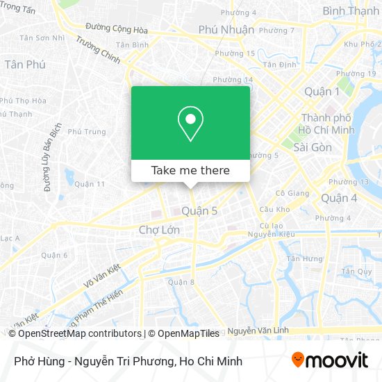 Phở Hùng - Nguyễn Tri Phương map