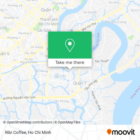 Ribi Coffee map