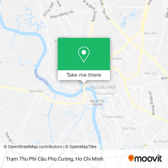 Trạm Thu Phí Cầu Phú Cường map