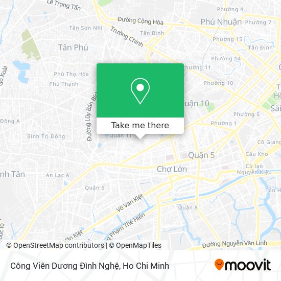 Công Viên Dương Đình Nghệ map