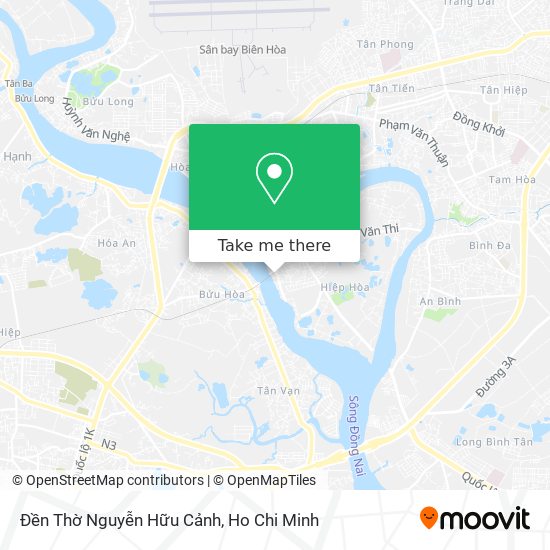 Đền Thờ Nguyễn Hữu Cảnh map