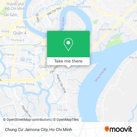 Chung Cư Jamona City map