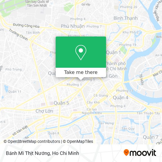 Bánh Mì Thịt Nướng map