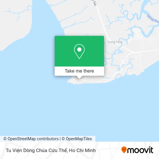 Tu Viện Dòng Chúa Cứu Thế map