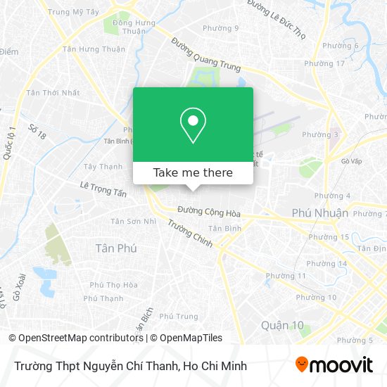 Trường Thpt Nguyễn Chí Thanh map