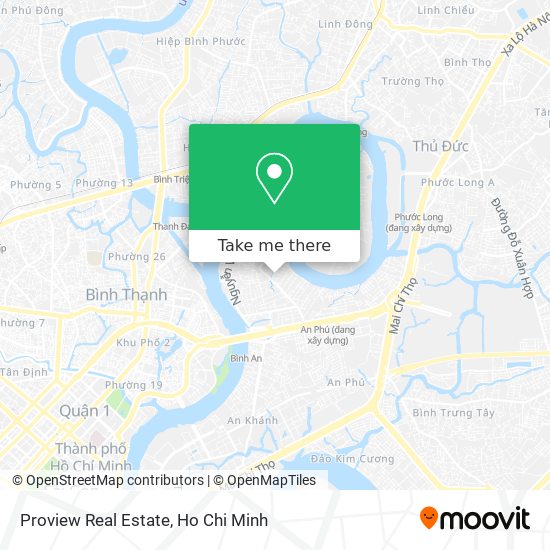 Proview Real Estate map