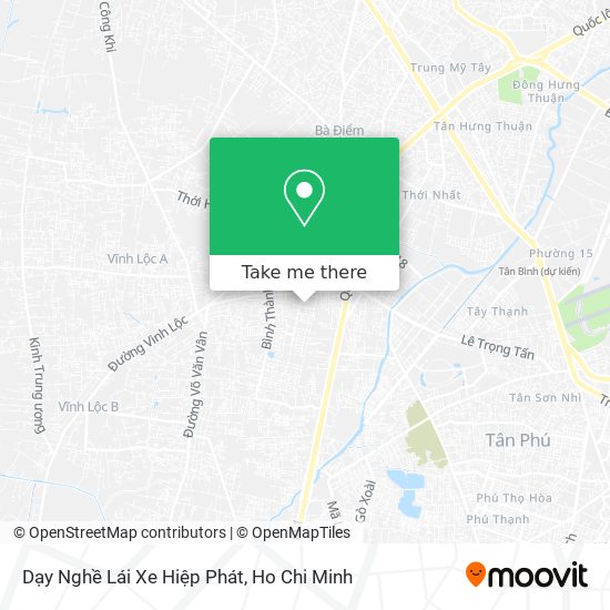 Dạy Nghề Lái Xe Hiệp Phát map
