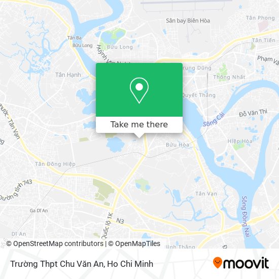 Trường Thpt Chu Văn An map
