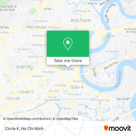 Circle K map