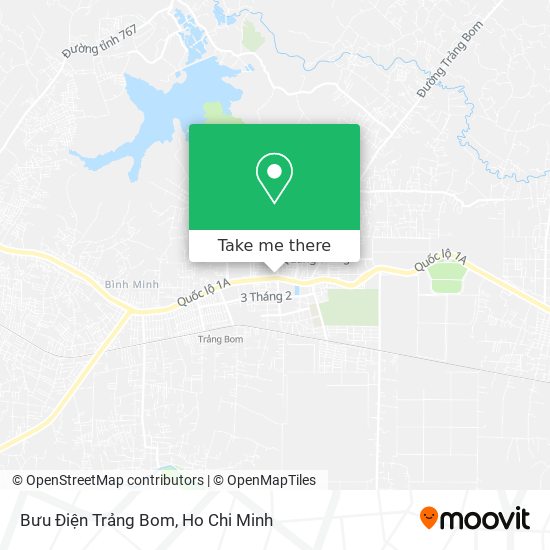 Bưu Điện Trảng Bom map