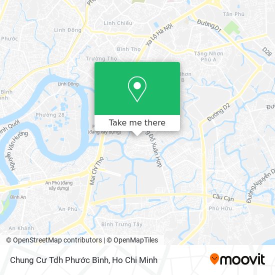 Chung Cư Tdh Phước Bình map