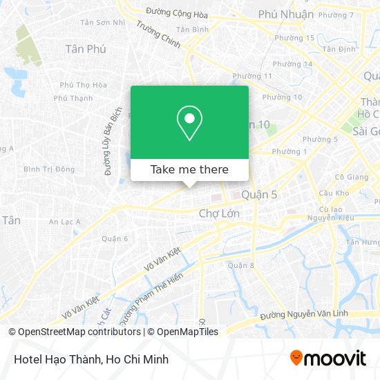 Hotel Hạo Thành map