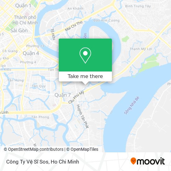 Công Ty Vệ Sĩ Sos map