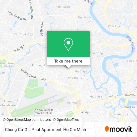 Chung Cư Gia Phát Apartment map